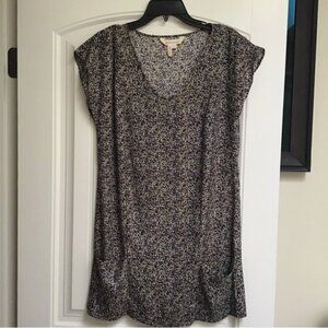 Great Condition BCBGeneration Mini Dress Black Abstract Dots S